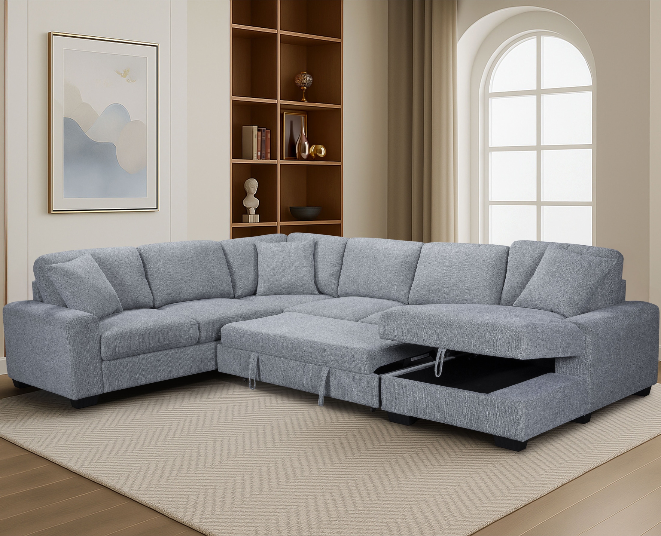 Tetra 4 Piece Sectional