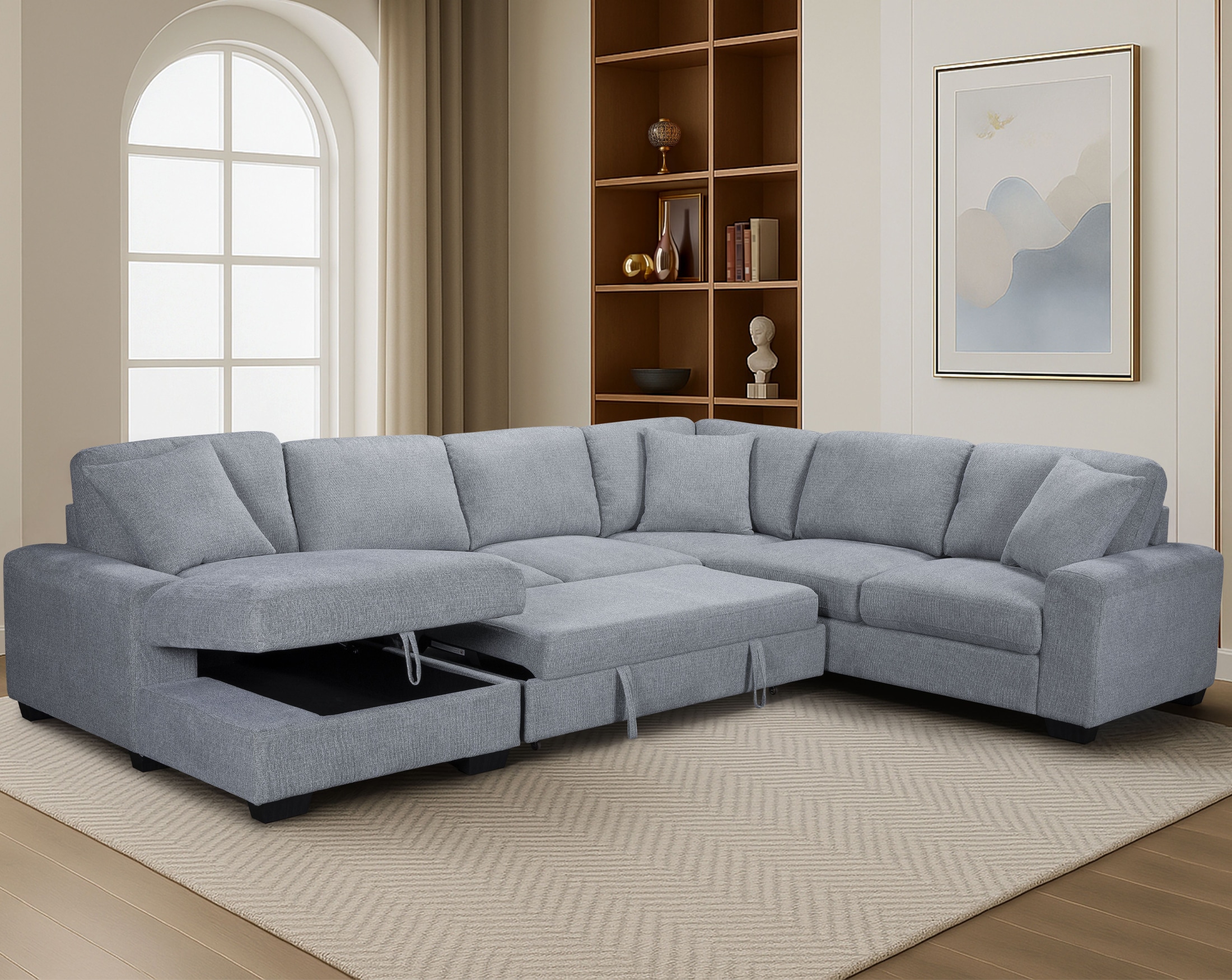 Tetra 4 Piece Pop Up Sectional