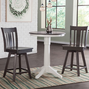 Riley 3 Piece Counter Table Set