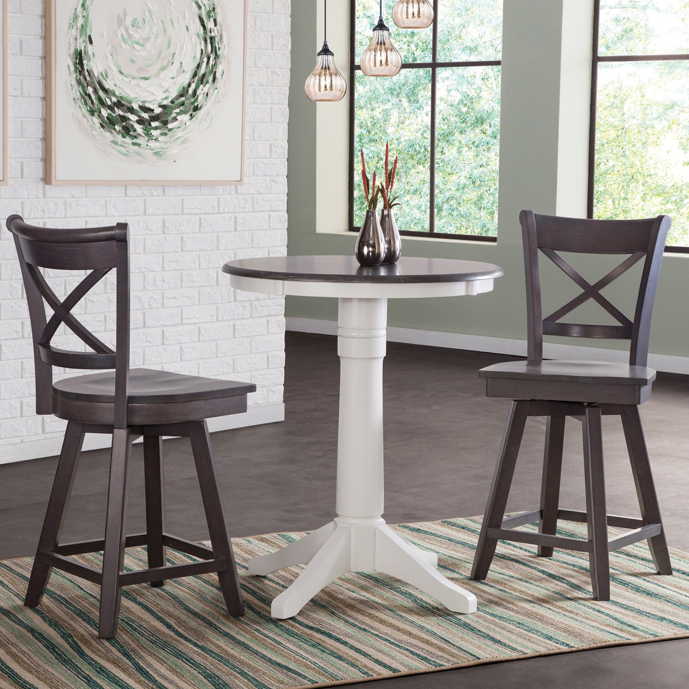 Riley 3 Piece Counter Table Set