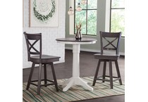  two tone pub   bar units   stools   