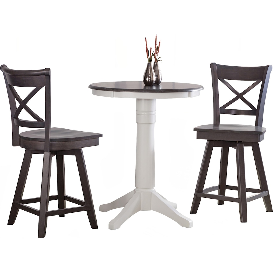  two tone pub   bar units   stools   