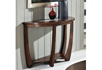  brown occasional tables all   