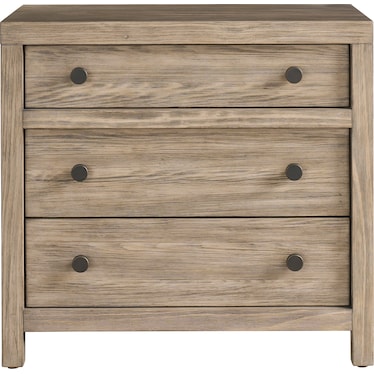 Dwell 3 Drawer Nightstand