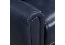  blue loveseat   