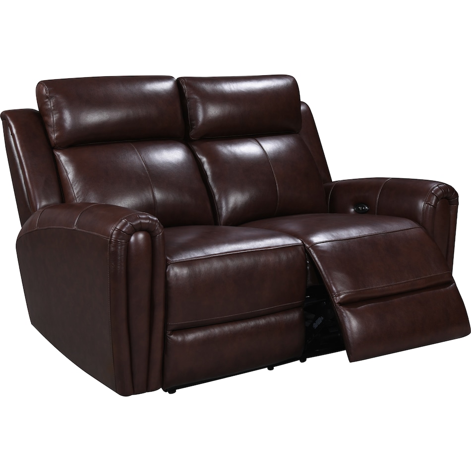  brown loveseat   