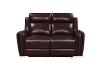  brown loveseat   