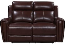  brown loveseat   