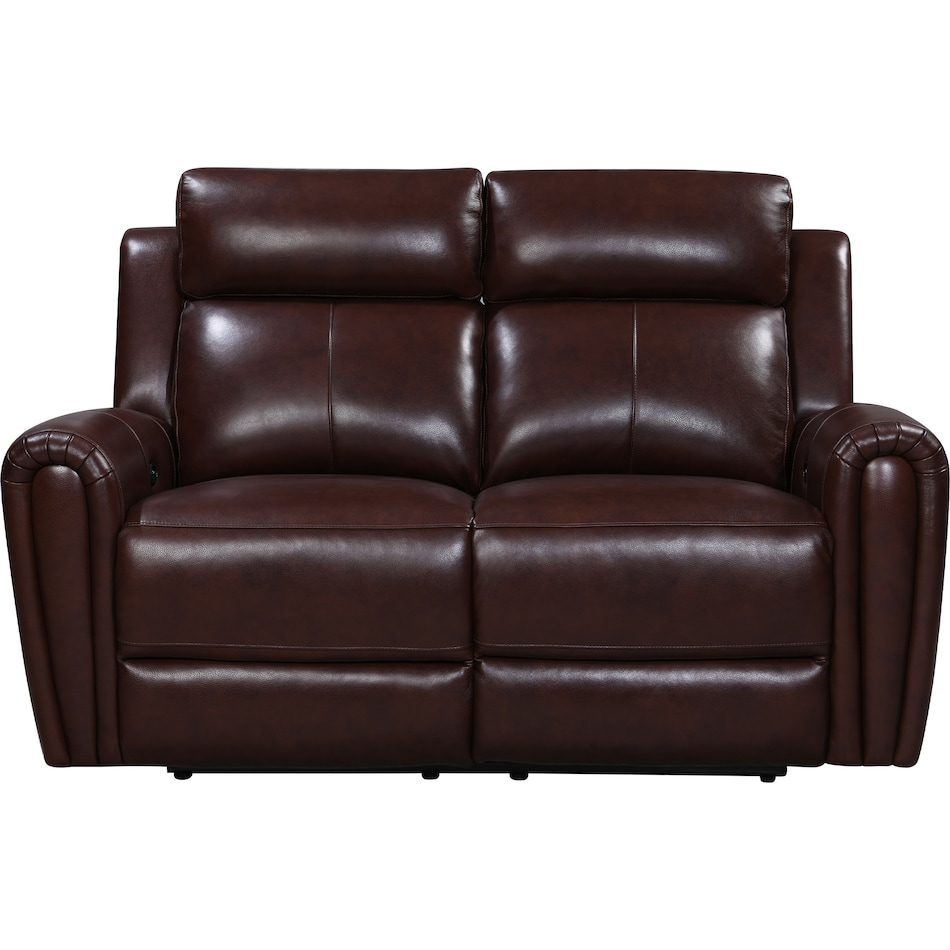  brown loveseat   