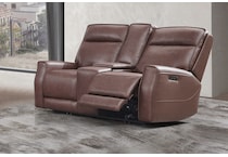  brown loveseat   