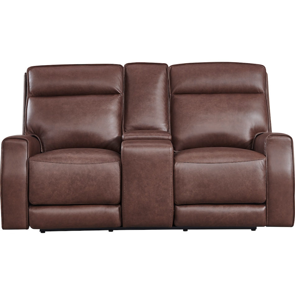  brown loveseat   