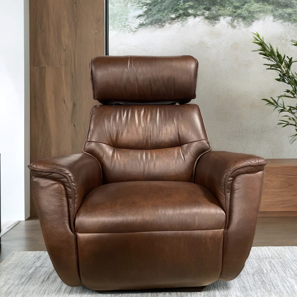  brown recliner   