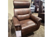  brown recliner   