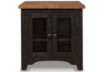  two tone occasional tables all   