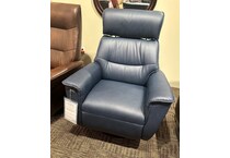  blue recliner   
