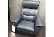  blue recliner   
