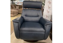  blue recliner   