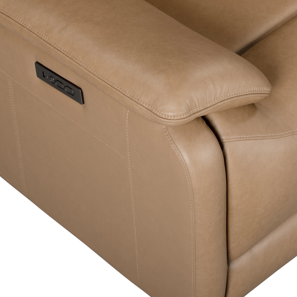  brown loveseat   