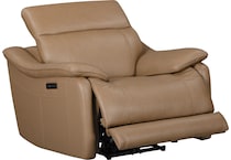  brown recliner   