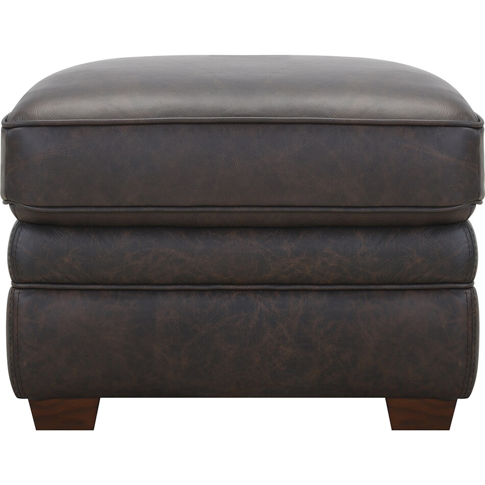  brown ottoman   