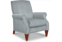  blue recliner   