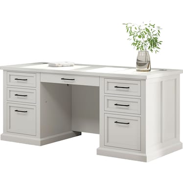 Abby Double Pedestal Desk