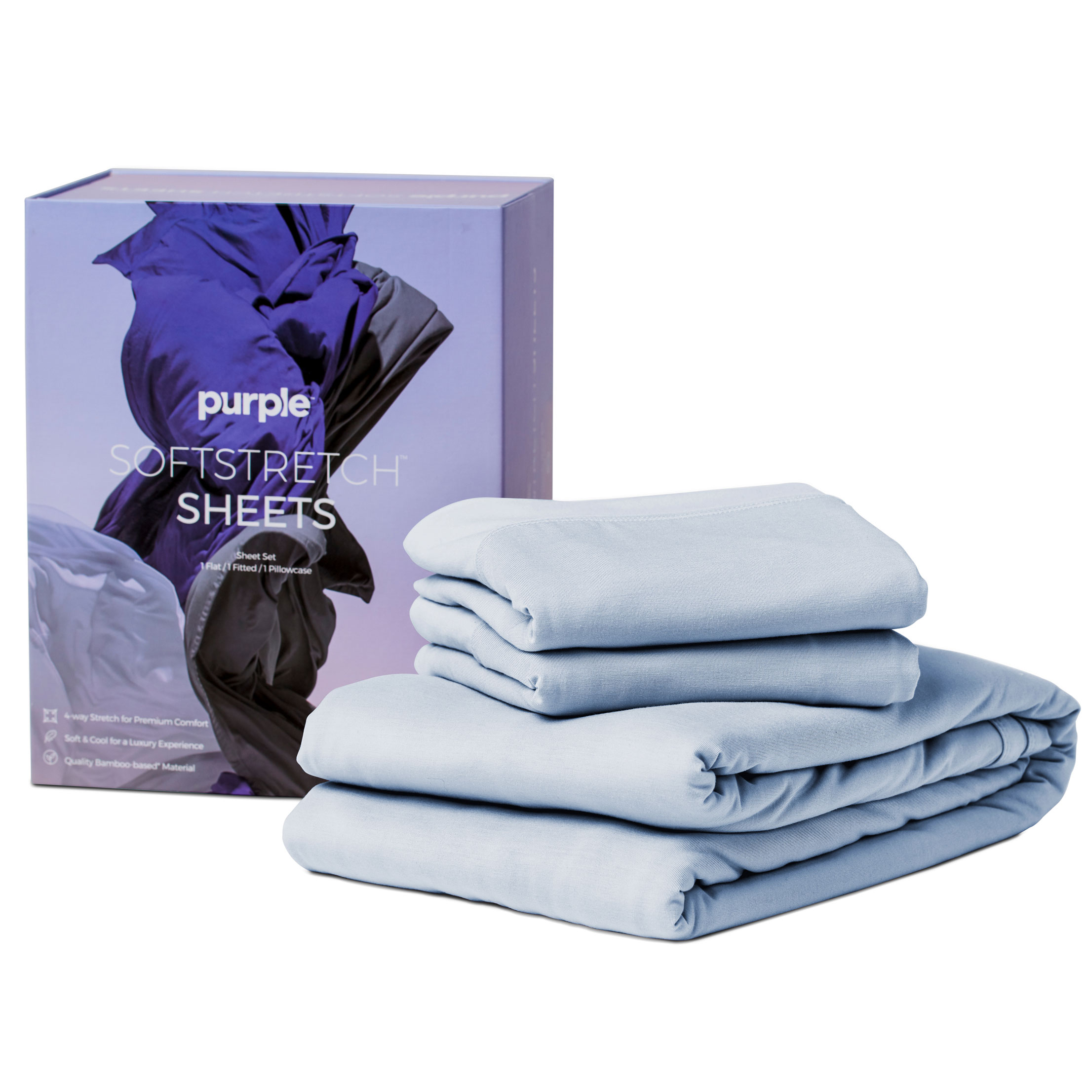 SoftStretch Twin / Twin Xl Twin/Twin Xl Morning Mist Shee