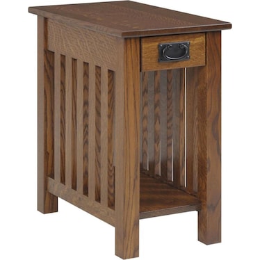 Oxford Mission Chairside Table