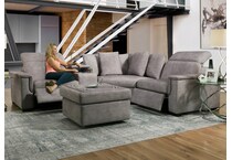  gray silk sofa   