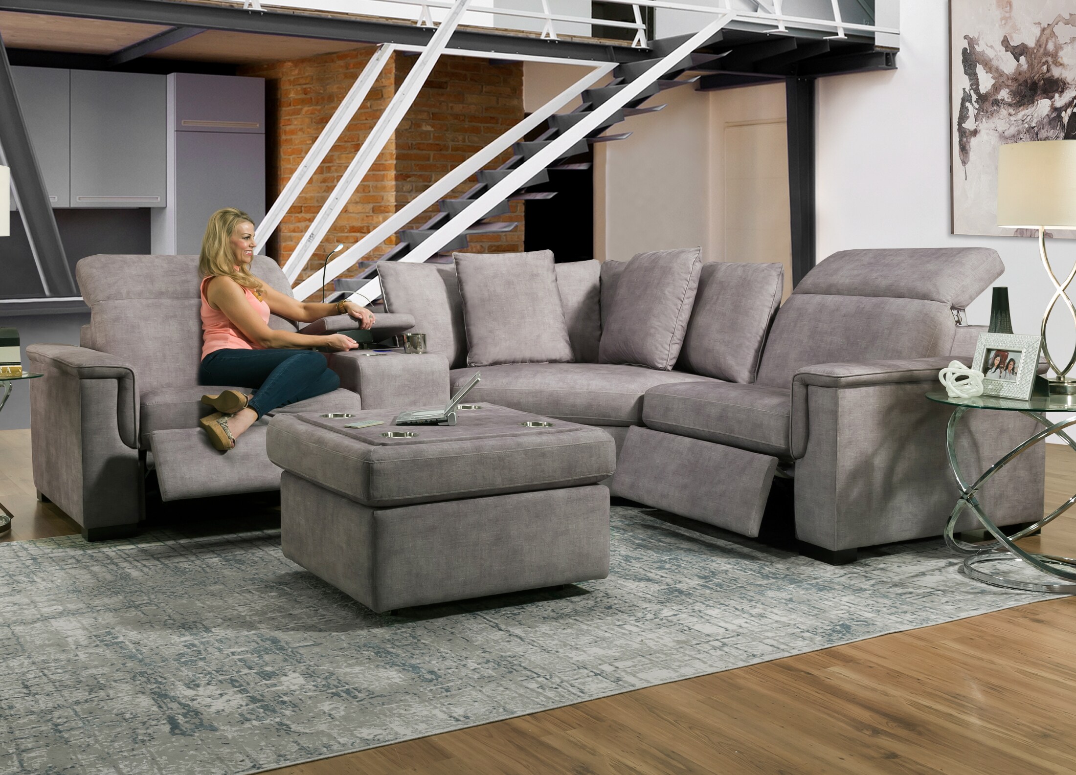 Fred meyer deals sectional sofa