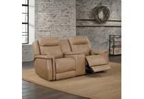  beige loveseat   