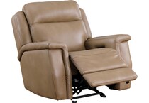  beige recliner   