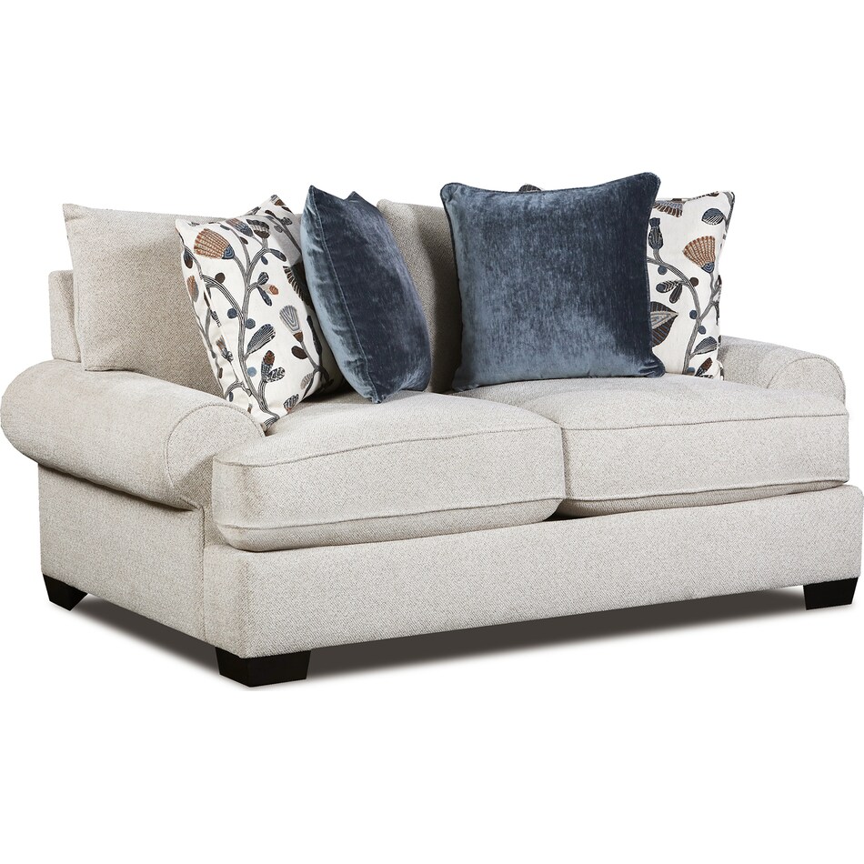  beige loveseat   