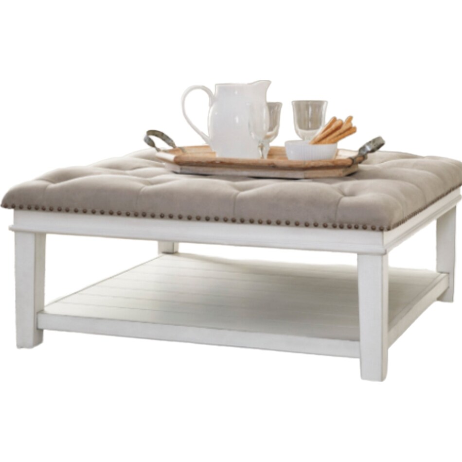  white occasional tables all   