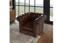  brown leather   