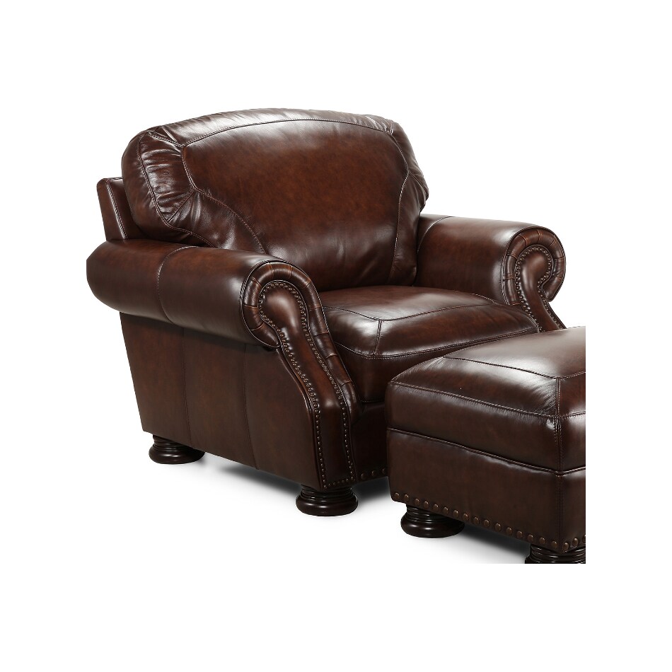  brown leather   