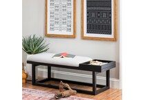  black master bedroom   