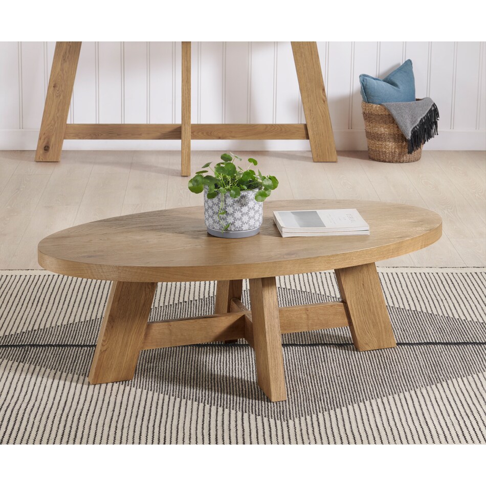  brown occasional tables all   