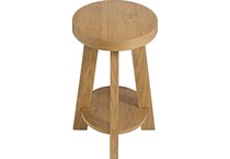  brown occasional tables all   