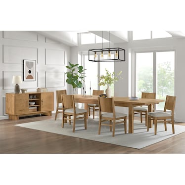 Boho Dining 7 Piece Dining Set