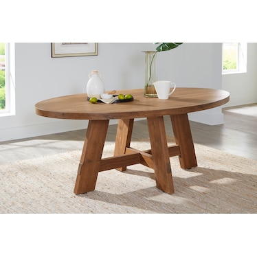 Boho Dining Oval Table