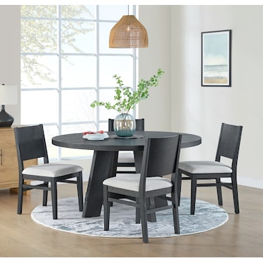 Boho Dining 5 Piece Dining Set