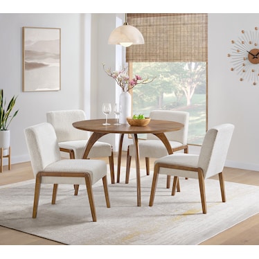 LAX Dining 5 Piece Dining Set