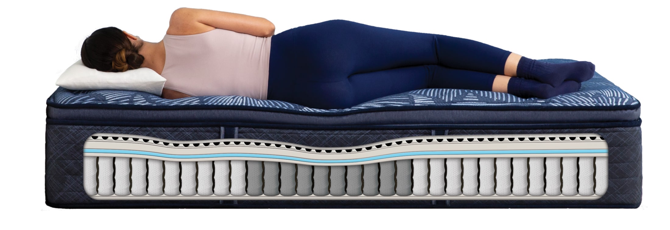 Perfect Sleeper Cobalt Calm Medium King Mattress