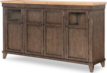  brown dining room   