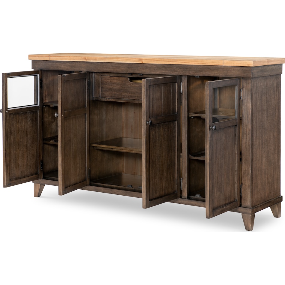  brown dining room   