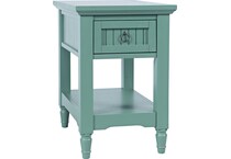  green accent pieces  occasional   