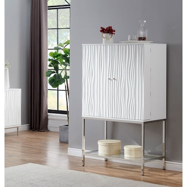 Waves Wine Cabinet