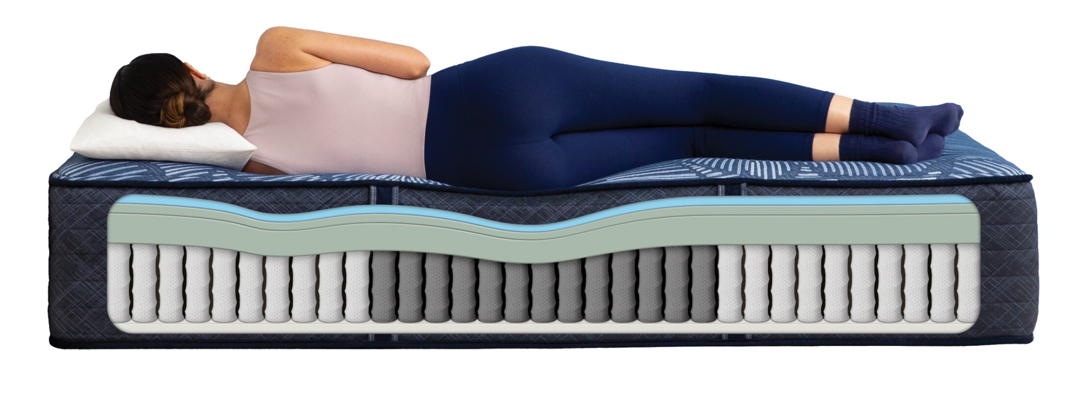Perfect Sleeper Euphoric Nights Plush King Mattress