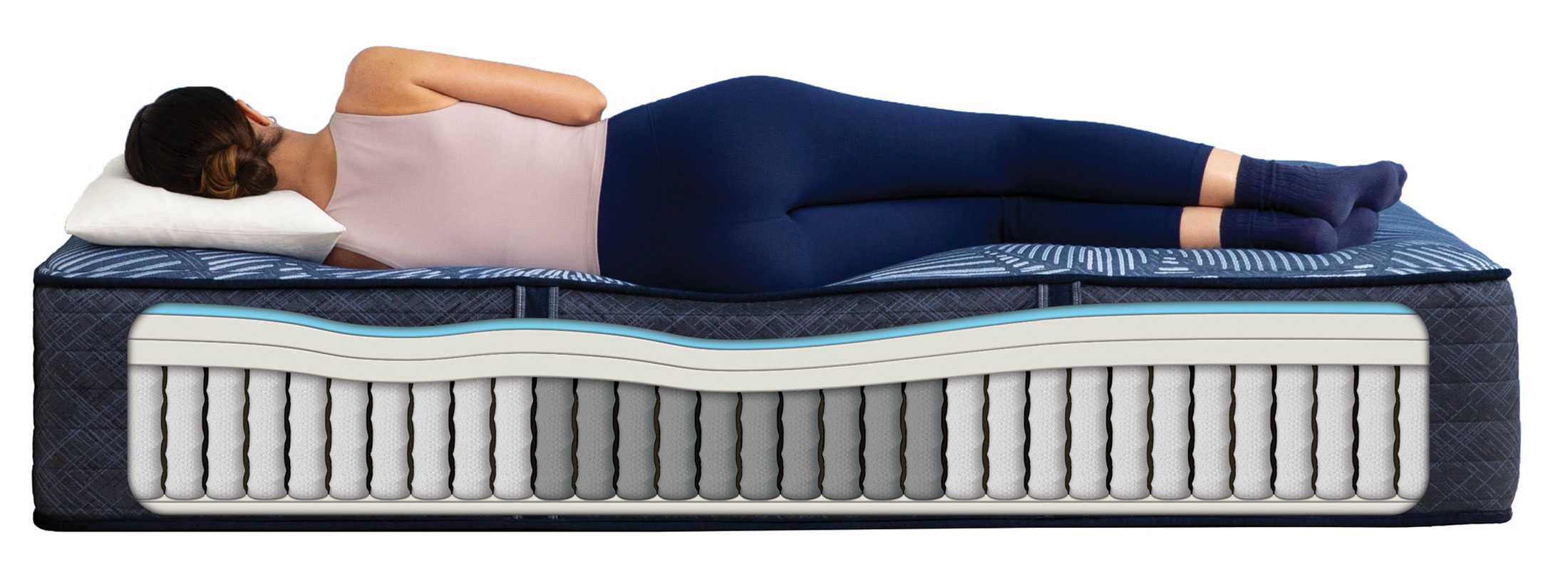 Perfect Sleeper Euphoric Nights Firm Split King Mattress